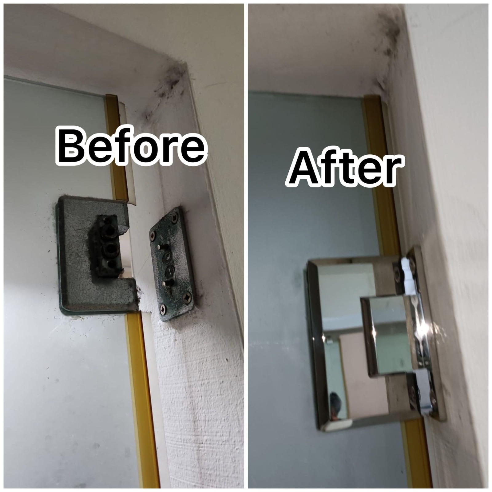 Top-Quality Door Hinges Replacement Service in Singapore with Tasfia Engineering & Construction Pte Ltd